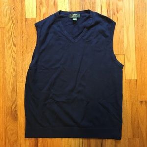 Eddie Bauer Cotton/Cashmere Sweater Vest